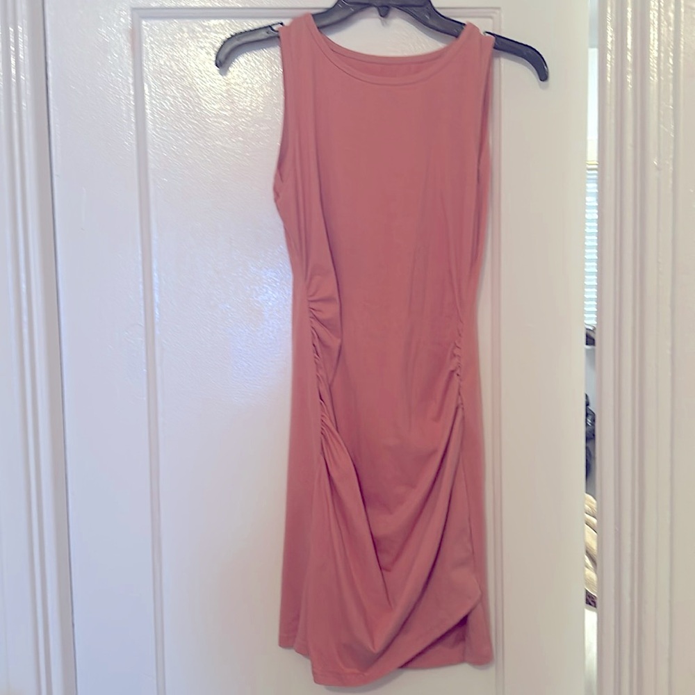 Coral color dress